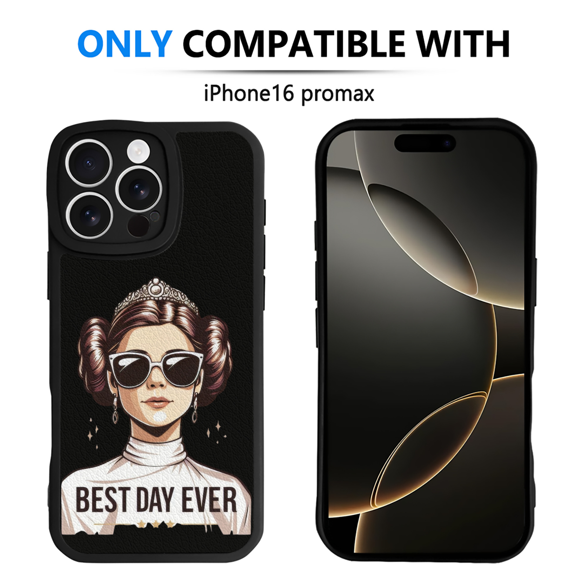 （画像用） スター・ウォーズ Star Wars 【iPhone 16シリーズ対応】シリコンスマホケース（レザー調） 材質：シリコン